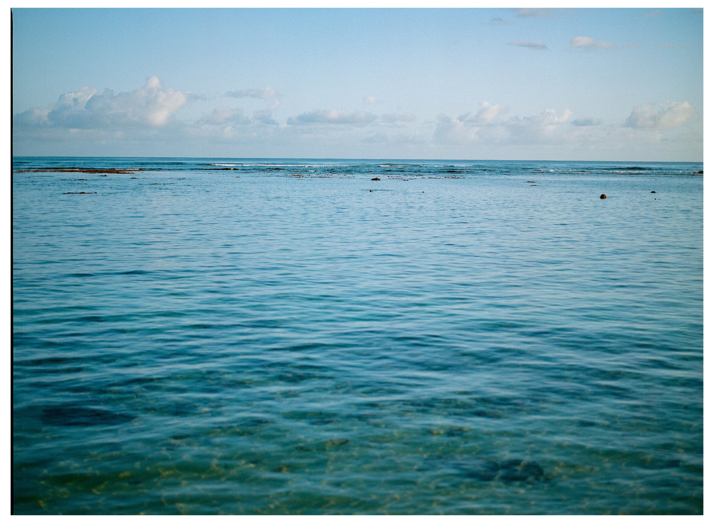 Standing in Ocean