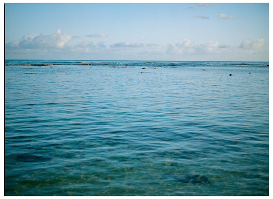 Standing in Ocean